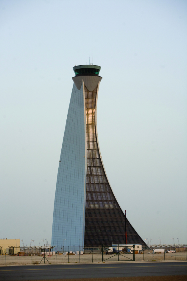 Abu Dhabi International Airport air traffic control tower