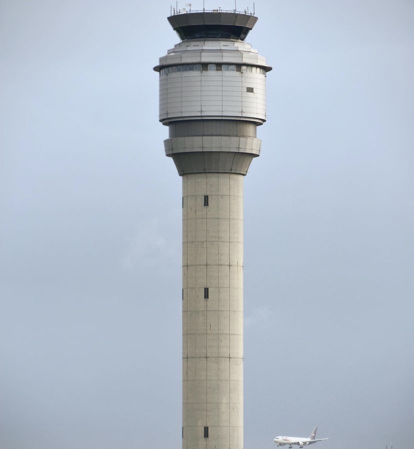 Cleveland airport air traffic control tower