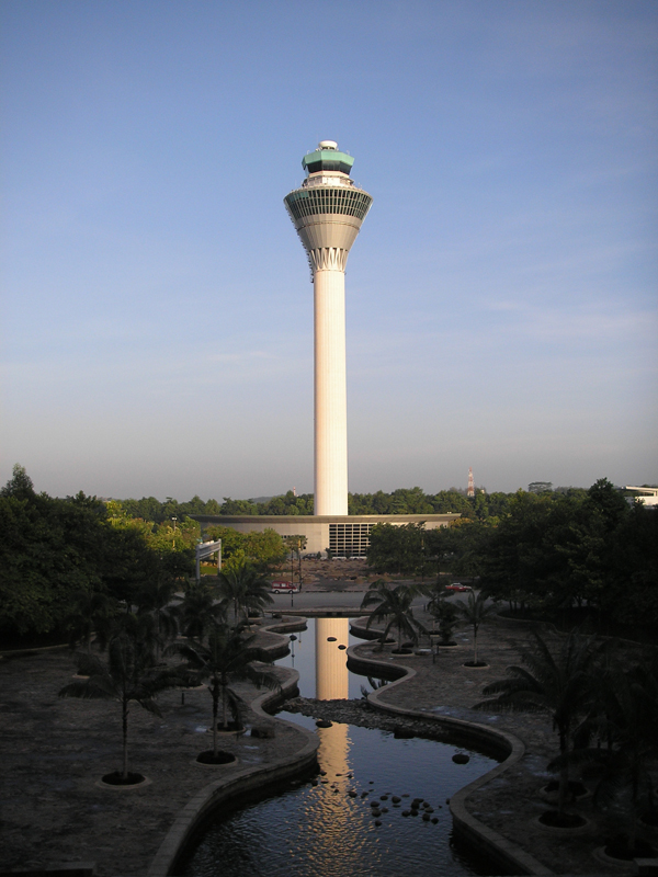 Kuala Lumpur Airport air traffic control tower