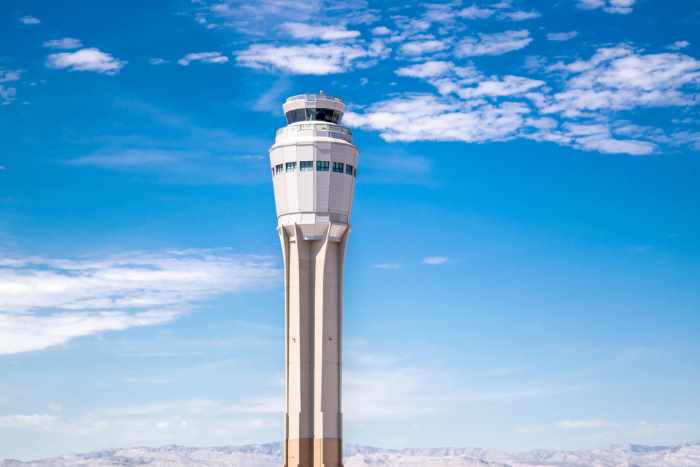 Las Vegas airport air traffic control tower