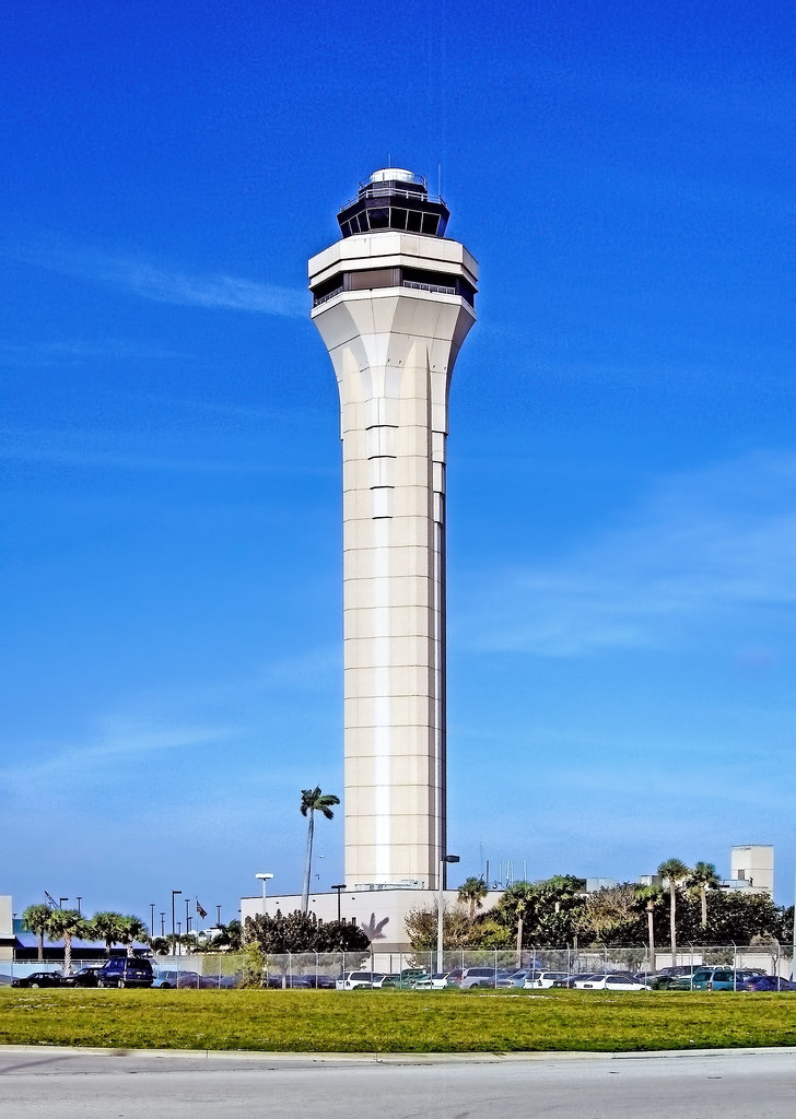 Miami airport air traffic control tower