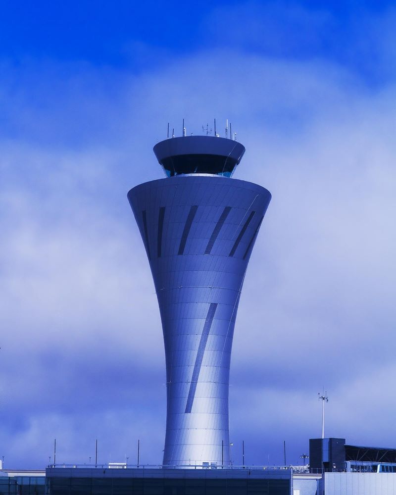 San Francisco International Airport Air Traffic Control Tower