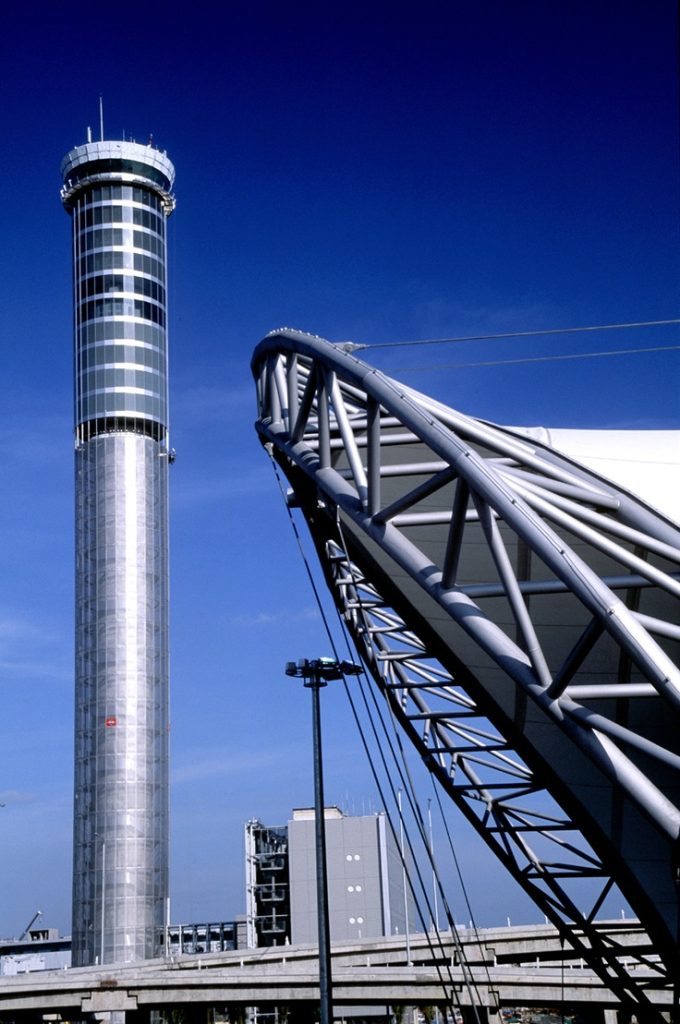 Suvarnabhumi International Airport air traffic control tower