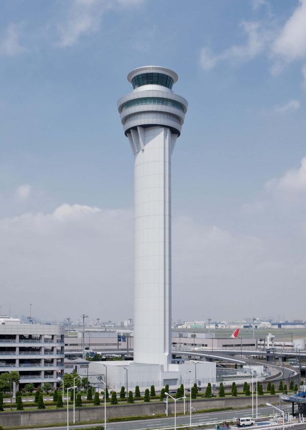 Tokyo International Airport air traffic control tower