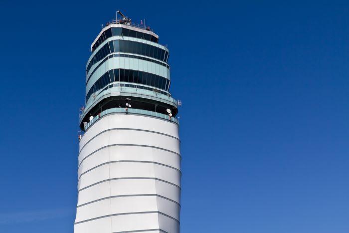 Vienna International Airport air traffic control tower