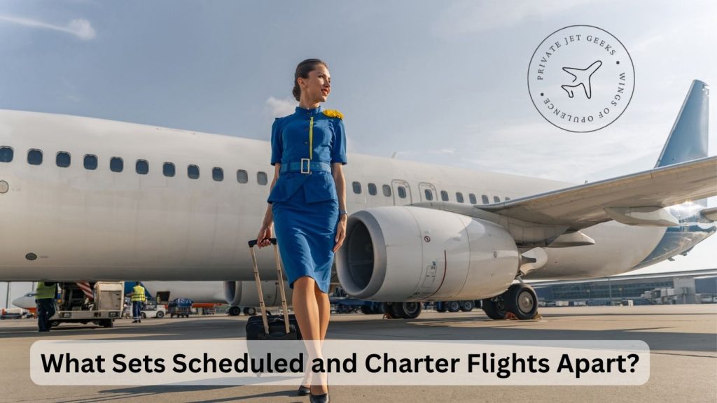 What Sets Scheduled and Charter Flights Apart