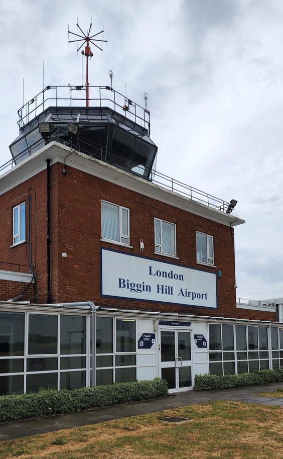 Biggin Hill Airport in London